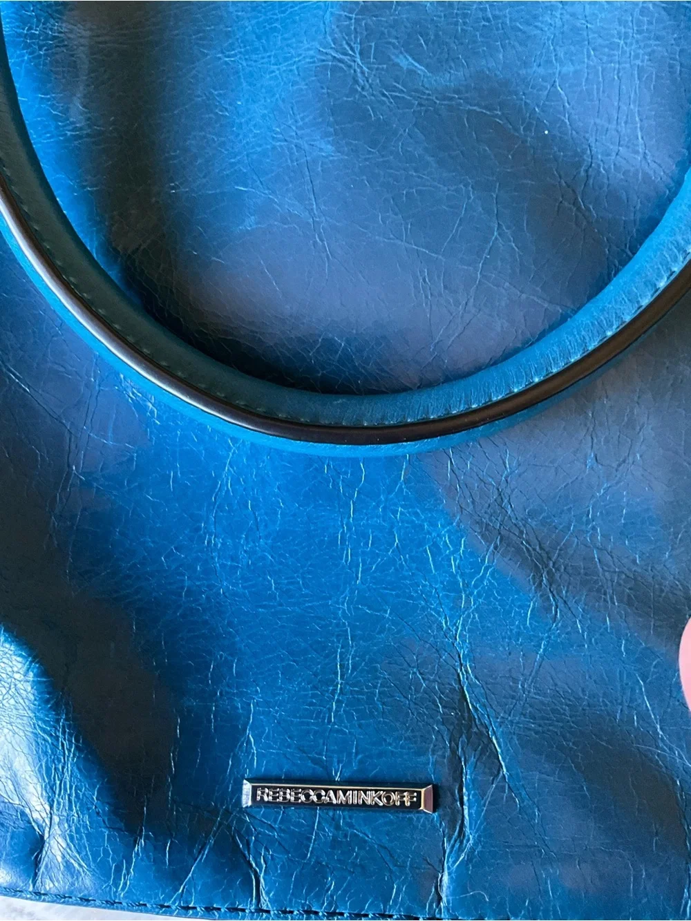 Rebecca Minkoff Teal Leather Satchel Bag - NWOT